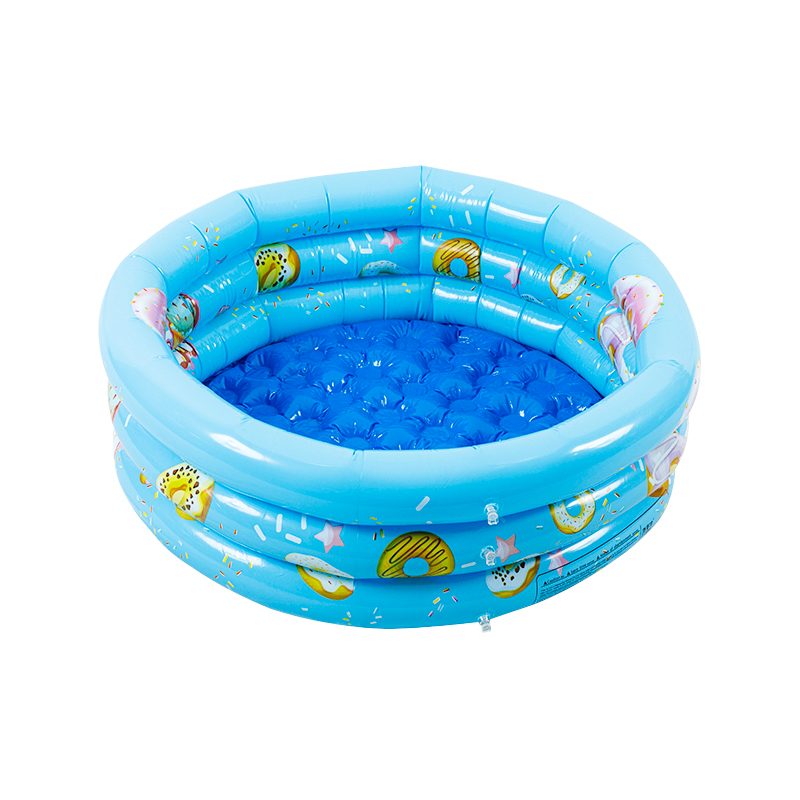 YS005290cm Piscina rotonda a ciambella a tre strati 90 * 30 cm